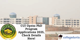 CUJ PhD Admissions Open